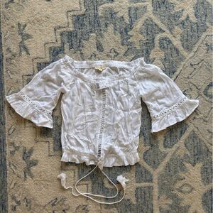 Brand new Pacsun L.A. Hearts White Lace top Small woman’s